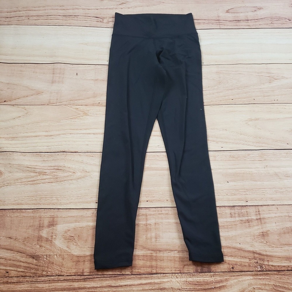 Adidas Pants Womens Extra Small Black Leggings Yoga Gym Active Athletic Ladies